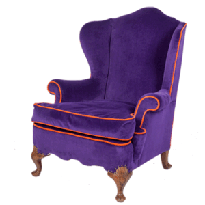 Antique Wing Armchair
