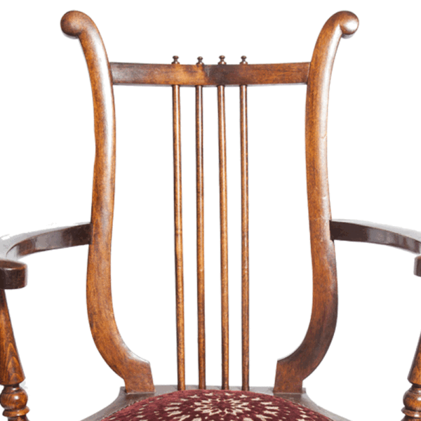 Lyre Back Occasional Chair