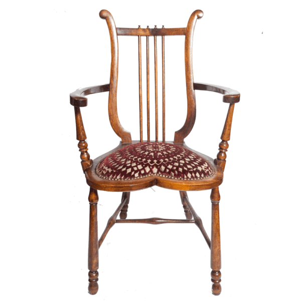 Lyre Back Occasional Chair