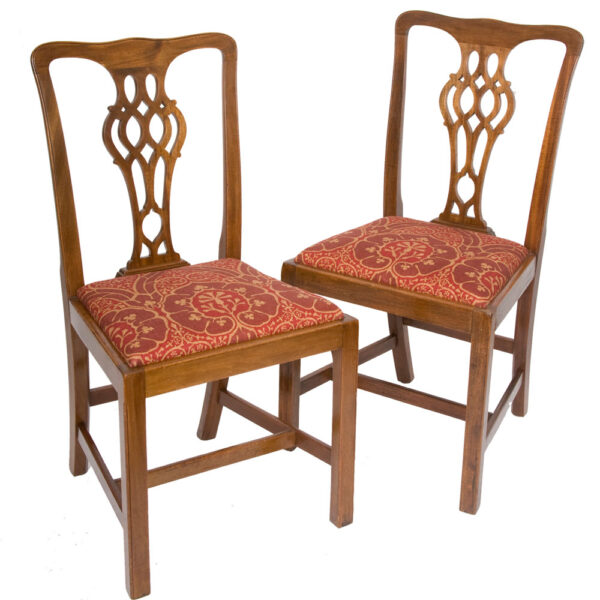 Pair of Edwardian Dining Chairs