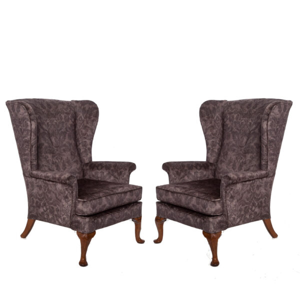 Pair of Parker Knoll Wing Armchairs