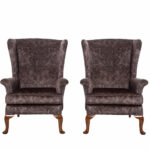 Pair of Parker Knoll Wing Armchairs