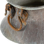 Victorian Iron & Copper Cauldron