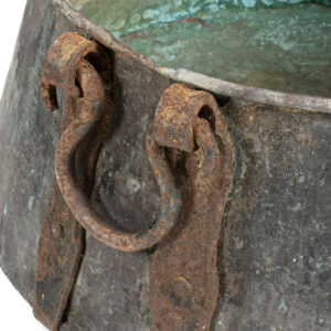 Victorian-Iron-&-Copper-Cauldron