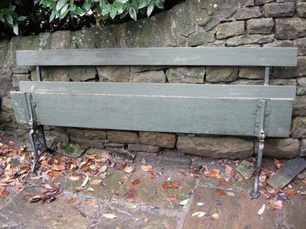 Victorian Folding Garden Bench 2