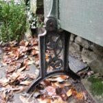 Victorian Folding Garden Bench