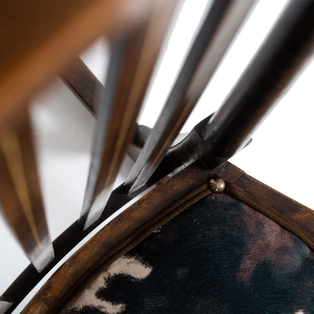 Edwardian Inlaid Rocking Chair